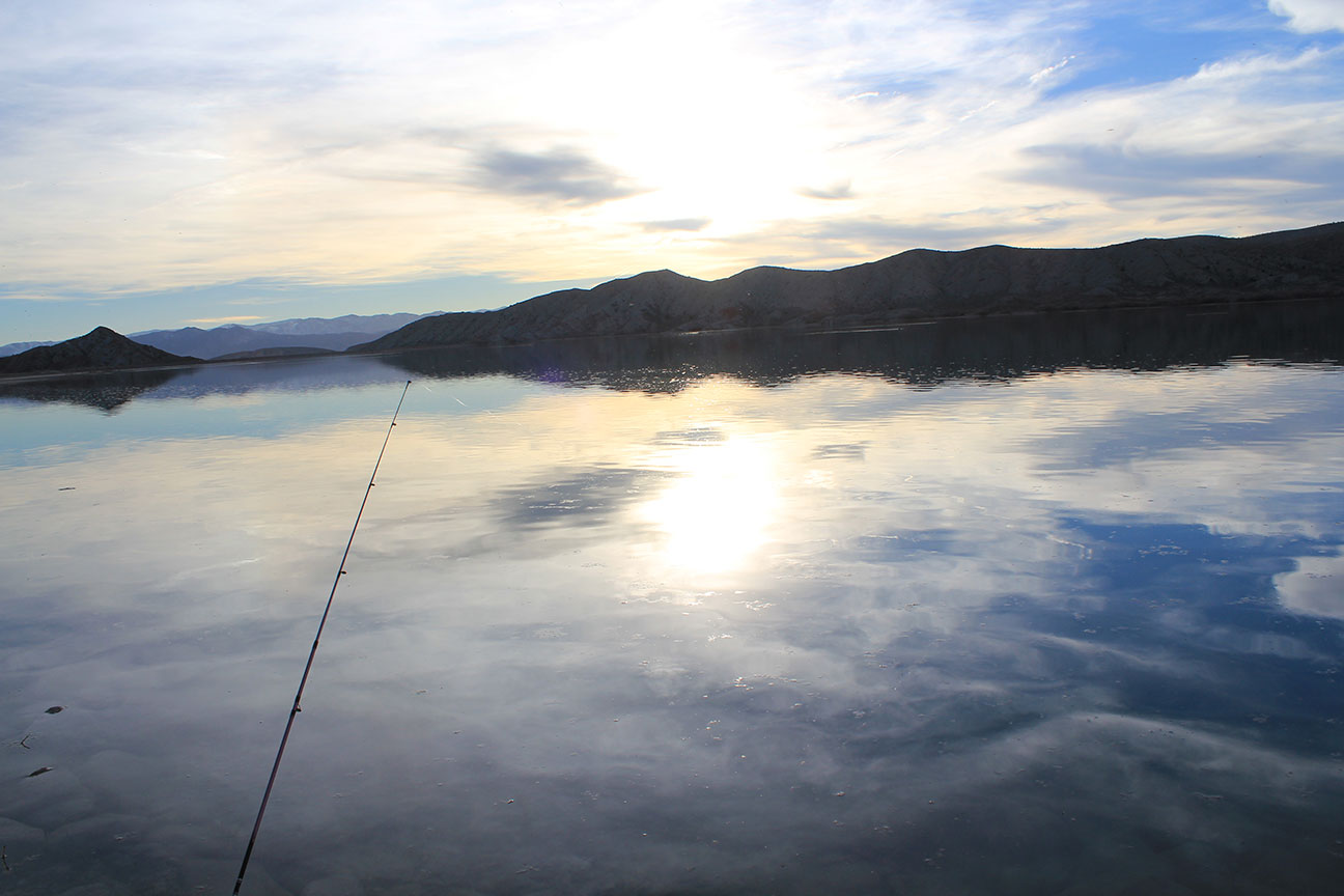 Fishing Nine Mile Reservoir