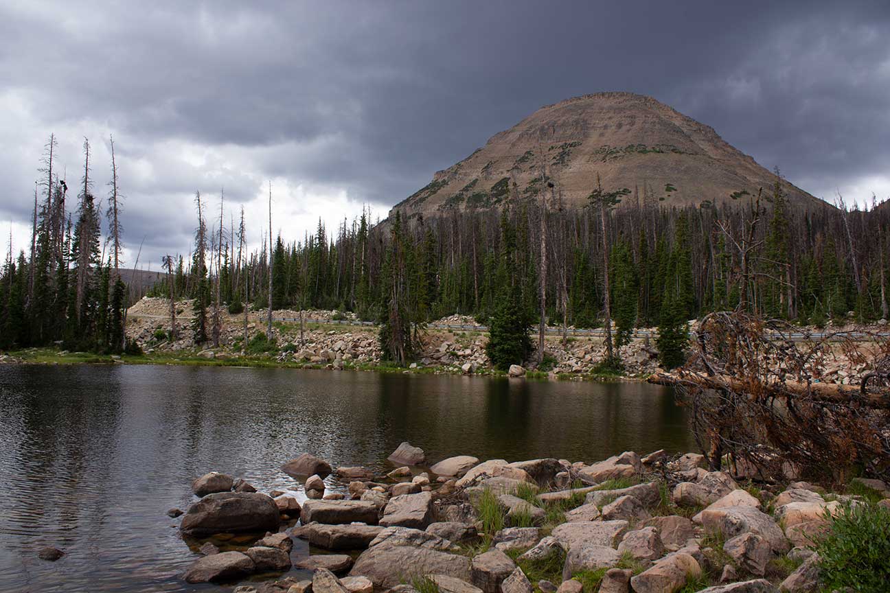 Pass Lake Z-5 in the Duchesne River drainage of the Uinta Mountains.