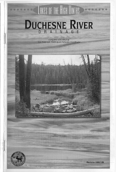 1990'S LAKES OF THE HIGH UINTAS DUCHENSE RIVER